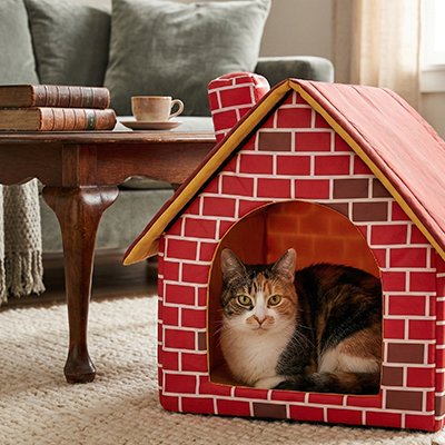 Maison pour chat 
