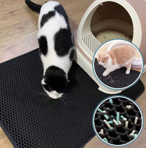 Tapis chat litière