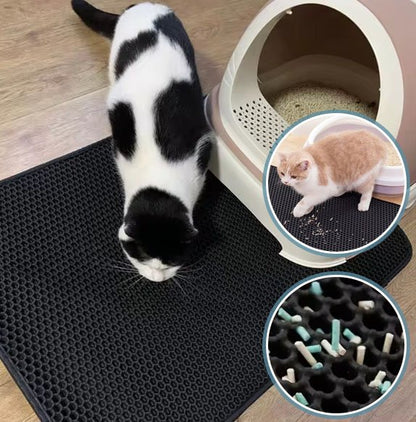 Tapis chat litière