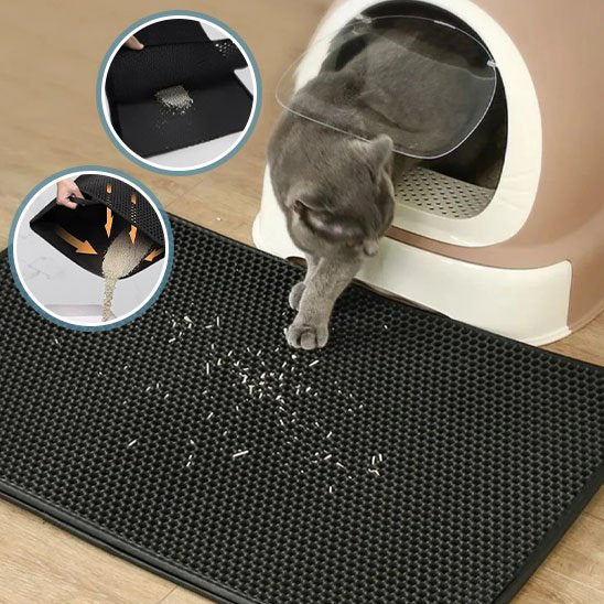 Tapis chat litière
