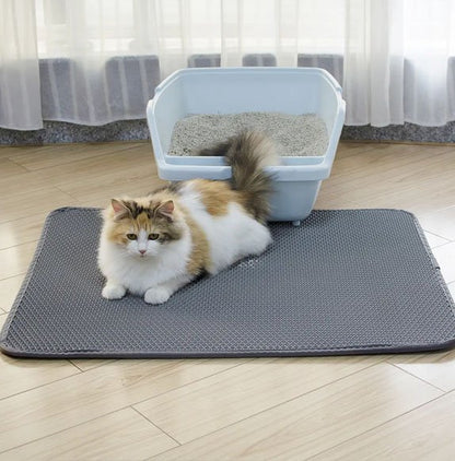Tapis chat litière