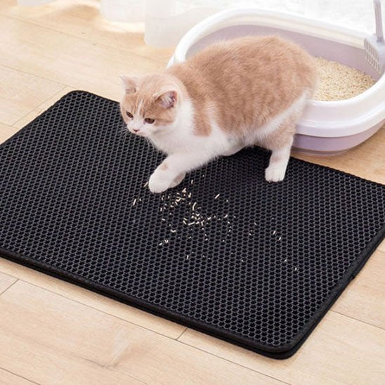 Tapis chat litière