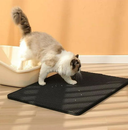 Tapis chat litière